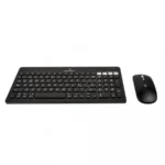 Kit De Teclado Y Mouse PERFECT CHOICE ZEBRARY / Membrana / Inalámbrico / Receptor USB, Bluetooth / 1600DPI Ajustables / 4 Botones / Español / Negro - Image 2