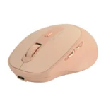 Mouse PERFECT CHOICE CLIX / Inalámbrico / Ergonómico / USB / USB-C / Recargable / 1600 DPI / 6 Botones / Sensor Óptico / Crema - Image 2