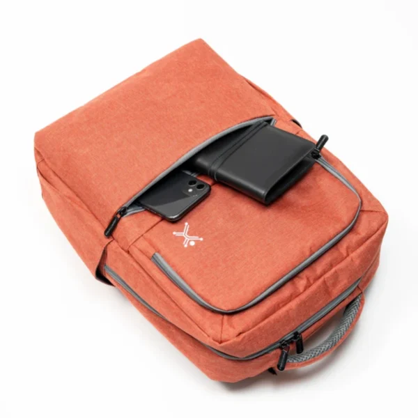 Mochila PERFECT CHOICE SUNSET / 15.6" / Para Laptop, Viajes, Escuela / Poliéster / Strap Para Maleta / Correas Acolchadas / Peach Fuzz - Image 2