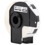 Etiquetas BROTHER DK1221 / Texto Negro Sobre Fondo Blanco / 1000 Etiquetas / 10/11"X10/11" / 23 MM / Para QL800, QL810W - Image 2