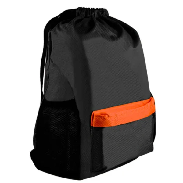 Mochila PERFECT CHOICE SPORTIVA / Multiusos Deportiva / Poliéster / Correas Acolchadas / Compartimiento Para Ropa Mojada / Ideal Para Gimnasio/Natación / Negro - Image 2