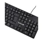 Kit De Teclado Y Mouse TECHZONE TZACCBA01 / Membrana / Alámbrico / USB / Cable 1.31m / 1000DPI / 3 Botones / Español / Negro - Imagen 2