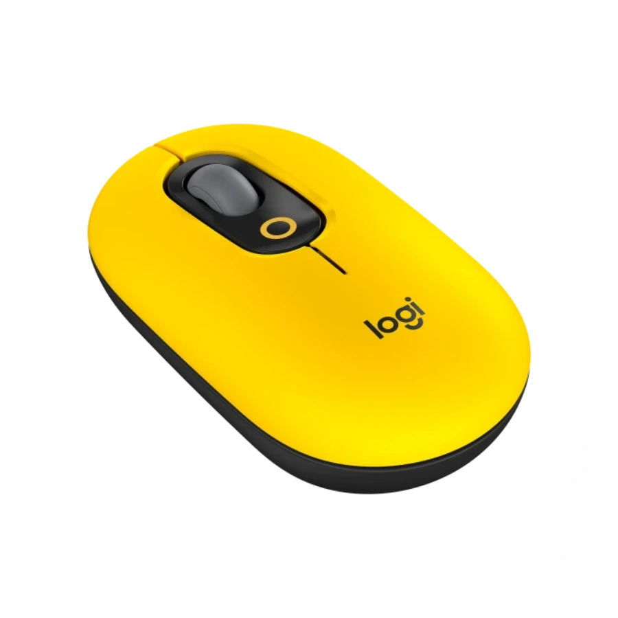 2 Mouse LOGITECH POP / Inalámbrico / Ergonómico / Bluetooth / 1000 DPI / 4 Botones / Sensor Óptico / Botón Para Emojis Personalizable / 1 Pila AA Incluida / Color Blast - Image 2