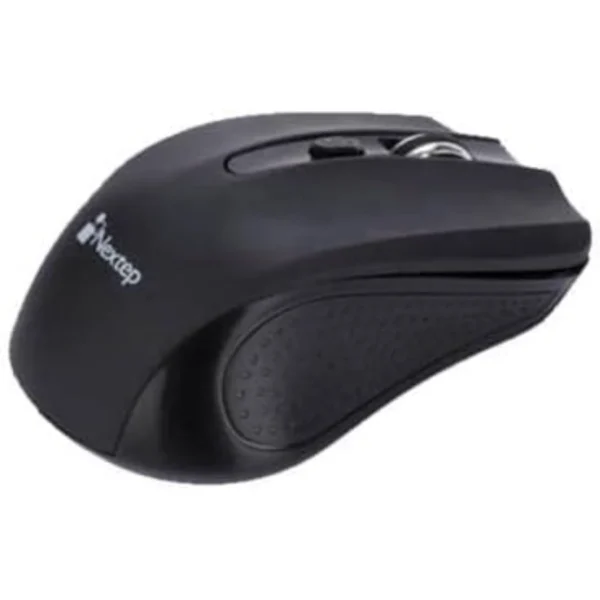 Mouse NEXTEP NE-410X / Inalámbrico / Ergonómico / Bluetooth / 1600 DPI / 6 Botones / Sensor Óptico / Botón Para Cambio De DPI / Batería No Incluida / Color Negro - Image 1