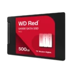 Unidad De Estado Solido SSD WESTERN DIGITAL RED SA500 NAS / 500GB / 2.5" / SATA 3.0 / 6 GB/s / Lectura 560 MB/s, Escritura 530 MB/s / Para NAS / Negro Con Rojo - Image 2