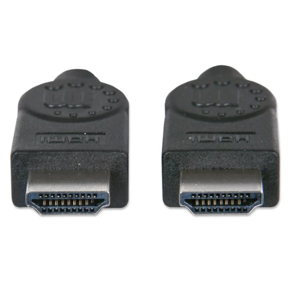 Cable HDMI MANHATTAN 323260 / De Alta Velocidad / 4K A 30Hz / Macho A Macho / Blindado / 15M / Color Negro - Image 4