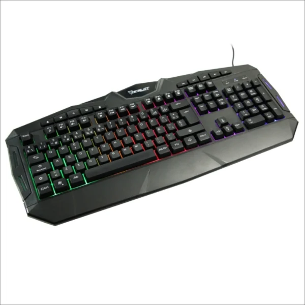 Teclado Gamer OCELOT OGEK03 / Alámbrico / Conexión USB / Cable 1.5 M / Antighosting / 105 Teclas / Teclas Multimedia / RGB / Español / Color Negro - Image 5