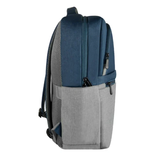 Mochila PERFECT CHOICE SUNSET / 15.6" / Para Laptop, Viajes, Escuela / Poliéster / Strap Para Maleta / Correas Acolchadas / Azul - Image 3