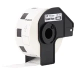 Etiquetas BROTHER DK1221 / Texto Negro Sobre Fondo Blanco / 1000 Etiquetas / 10/11"X10/11" / 23 MM / Para QL800, QL810W