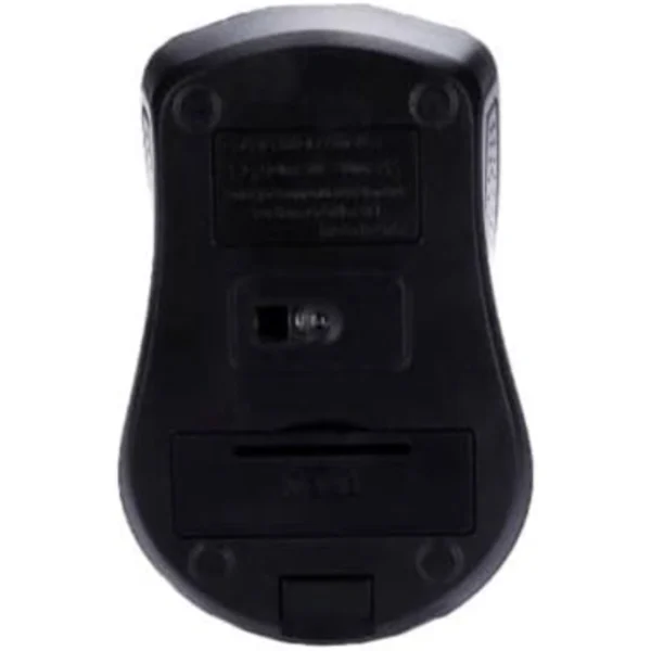 Mouse NEXTEP NE-410X / Inalámbrico / Ergonómico / Bluetooth / 1600 DPI / 6 Botones / Sensor Óptico / Botón Para Cambio De DPI / Batería No Incluida / Color Negro - Image 3
