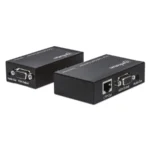 Extensor De Video MANHATTAN 177344 / VGA-VGA / 1080p / Audio / CAT5/CAT5e/CAT6 / Hasta 300 Metros / Negro - Image 4