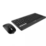 Kit De Teclado Y Mouse PERFECT CHOICE ZEBRARY / Membrana / Inalámbrico / Receptor USB, Bluetooth / 1600DPI Ajustables / 4 Botones / Español / Negro - Image 4