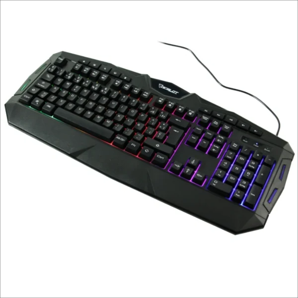 Teclado Gamer OCELOT OGEK03 / Alámbrico / Conexión USB / Cable 1.5 M / Antighosting / 105 Teclas / Teclas Multimedia / RGB / Español / Color Negro - Image 4