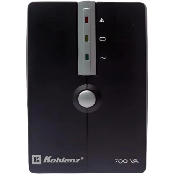 No Break KOBLENZ  7016-USB-R, 700VA-360W, Cuenta con 6 Contactos*, Hasta 25Min De Respaldo Según Carga, Negro - Image 3