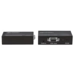 Extensor De Video MANHATTAN 177344 / VGA-VGA / 1080p / Audio / CAT5/CAT5e/CAT6 / Hasta 300 Metros / Negro - Image 5