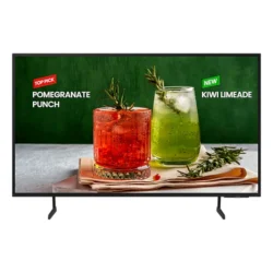 Pantalla Smart TV SAMSUNG BUSINESS TV BED-H LH55BEDHVGFXZX / Tizen OS / 55" / 4K UHD / WIFI / Bluetooth / HDR10+ / Ethernet / X3 HDMI, X1 USB / Negro