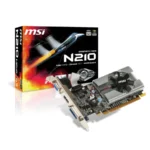 Tarjeta De Video MSI NVIDIA GEFORCE 210 / 1GB GDDR3 / 64 Bits / DVI, D-SUB, HDMI / PCI Express 2.0 X16