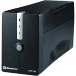 No Break KOBLENZ  7016-USB-R, 700VA-360W, Cuenta con 6 Contactos*, Hasta 25Min De Respaldo Según Carga, Negro