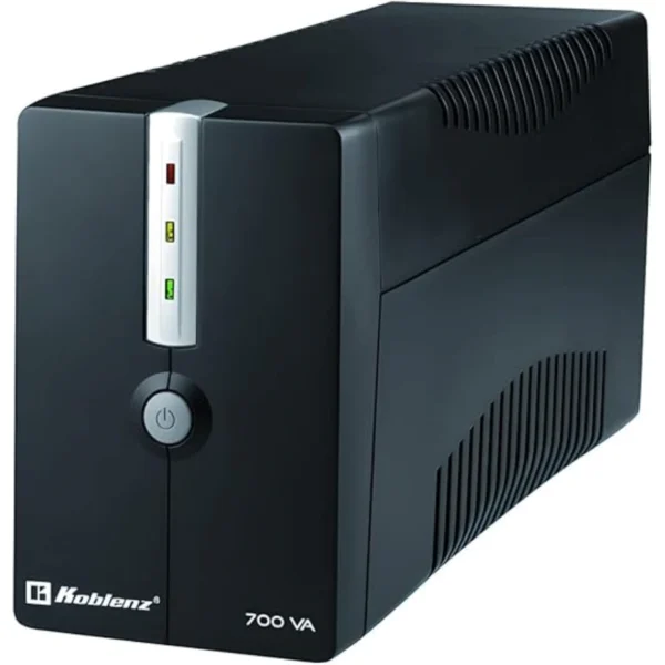 No Break KOBLENZ  7016-USB-R, 700VA-360W, Cuenta con 6 Contactos*, Hasta 25Min De Respaldo Según Carga, Negro - Image 1