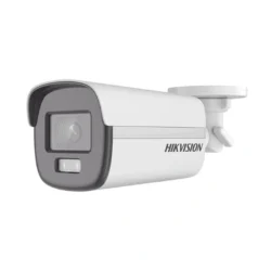 Cámara De Vigilancia HIKVISION Bala ColorVu / 2Mp / Micrófono Integrado / Lente De 2.8mm, 3.6mm, 6mm / IR De 40Mts / IP67 / CVI / CVBS / AHD / TVI / Para Exterior