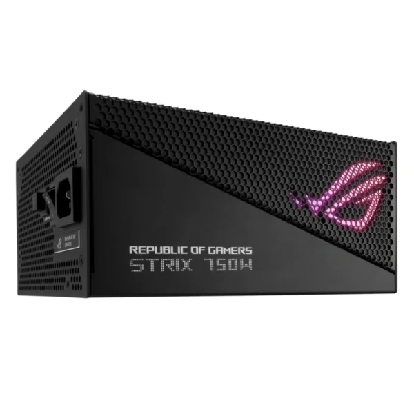 Fuente De Poder ASUS ROG STRIX AURA 750W GOLD AURA EDITION / 750W / 80 Plus Gold / Full Modular / ATX 24 Pin / Cpu 4+4 / Pci-E 16 / Sata / Molex / Compatible Con Asus Aura Sync / Negro - Image 9