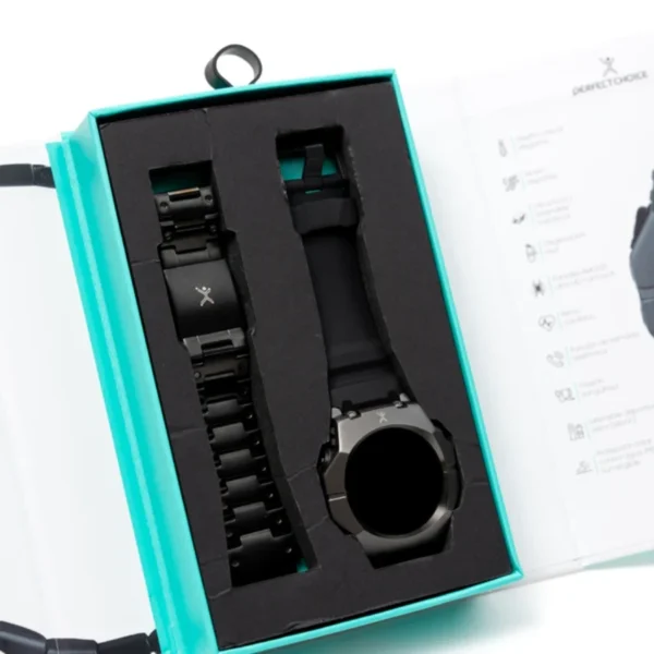 Reloj Inteligente Smartwatch PERFECT CHOICE ELEMENTUM / 2.01" / 240X296 Pixeles / Control De reproducción, Foto A Distancia, Sueño, Notificación De Llamada, Control De Pasos / Resistente Al Agua IP68 / Diseño Elegante - Image 6