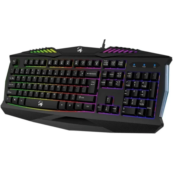 Teclado Gamer GENIUS SCORPION K220 / Membrana / Alámbrico / USB / Cable 1.5 M / Retroiluminado / Negro - Image 1