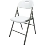 Silla MODAMOB ZL-D52 / 52X47X85 CM / Tubo 25 MM / Metálica / 120kg / Blanco