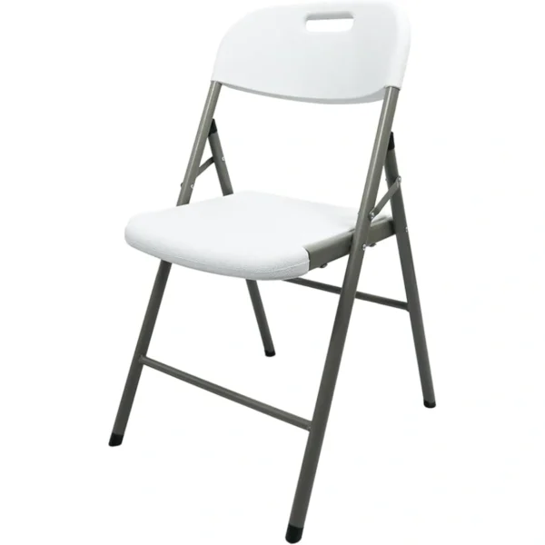 Silla MODAMOB ZL-D52 / 52X47X85 CM / Tubo 25 MM / Metálica / 120kg / Blanco - Image 1
