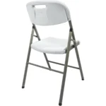 Silla MODAMOB ZL-D52 / 52X47X85 CM / Tubo 25 MM / Metálica / 120kg / Blanco - Image 2