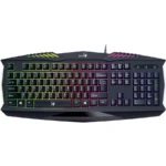 Teclado Gamer GENIUS SCORPION K220 / Membrana / Alámbrico / USB / Cable 1.5 M / Retroiluminado / Negro - Image 2