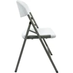 Silla MODAMOB ZL-D52 / 52X47X85 CM / Tubo 25 MM / Metálica / 120kg / Blanco - Image 3