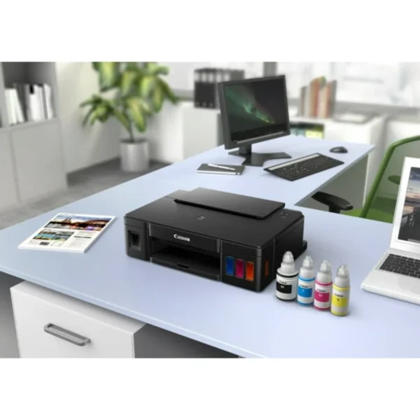 Impresora CANON PIXMA G1110 / Inyección De Tinta / Tinta Continua / USB / 4800 x 1200 dpi / Hogar, Oficina / Color Negro - Image 4