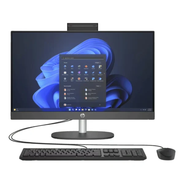 All in One Hp Pro One 245 G10 / 23,8″ Pantalla FHD IPS Antirreflejante / AMD Ryzen™ 5 7520U / 8GB 2x4 DDR5 6400MHz / HDMI / Windows 11 Home / Negro - Image 1