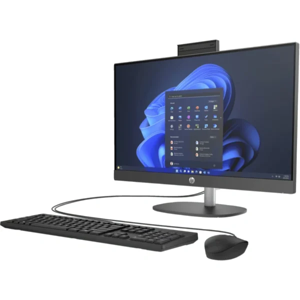 All in One Hp Pro One 245 G10 / 23,8″ Pantalla FHD IPS Antirreflejante / AMD Ryzen™ 5 7520U / 8GB 2x4 DDR5 6400MHz / HDMI / Windows 11 Home / Negro - Image 2