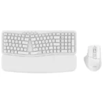 Kit De Teclado Y Mouse ACTECK Creator Ultra Confort MK650 / Membrana / Inalámbrico / Receptor USB / Ergonómico / 1600DPI Ajustables / 6 Botones / Español / Blanco