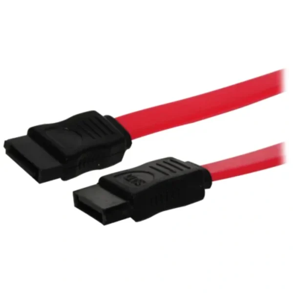 Cable De Datos SATA XCASE ACCCABLE03 / SATA-SATA / Hasta 6 Gbps/ Longitud 60CM / Color Rojo - Image 1