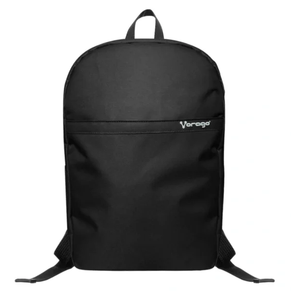 Mochila VORAGO BP-100 / 15.6" / Para Laptop, Viajes, Escuela / Correas Acolchadas / Poliéster / Negro - Image 1