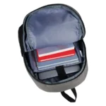 Mochila VORAGO BP-150 / 15.6" / Para Laptop, Viajes, Escuela / Correas Acolchadas / Poliéster / Gris - Image 5