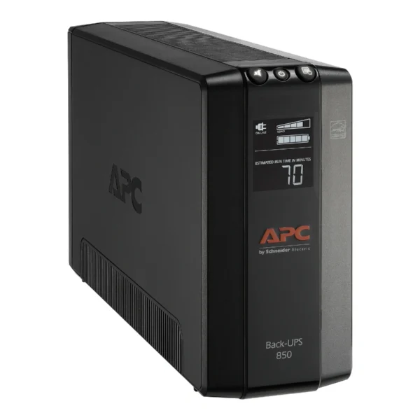 No Break APC BX850M-LM60 / 850VA / 510W / 8 Contactos* / Hasta 50 Min De Respaldo Según Carga* / Pantalla LCD / Negro - Image 1