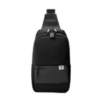 Mochila Pechera Cruzada VORAGO CB-300 / Correas Acolchadas / Poliéster / Negro