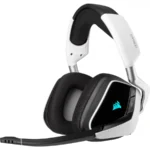 Diadema CORSAIR VOID RGB ELITE / Inalámbrico / 20Hz-30kHz / PC, MAC, Playstation / Receptor Inalámbrico USB / Hasta 16 Horas / Blanco
