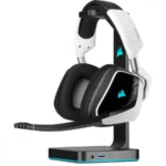 Diadema CORSAIR VOID RGB ELITE / Inalámbrico / 20Hz-30kHz / PC, MAC, Playstation / Receptor Inalámbrico USB / Hasta 16 Horas / Blanco - Image 7