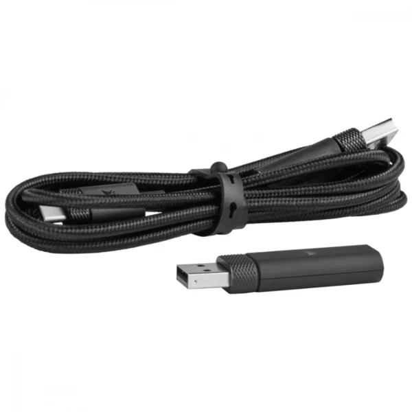 Diadema CORSAIR HS80 RGB / Inalámbrico / 20Hz-40kHz / PC, MAC, Playstation / Receptor Inalámbrico USB / Hasta 20 Horas / Carbón - Image 4