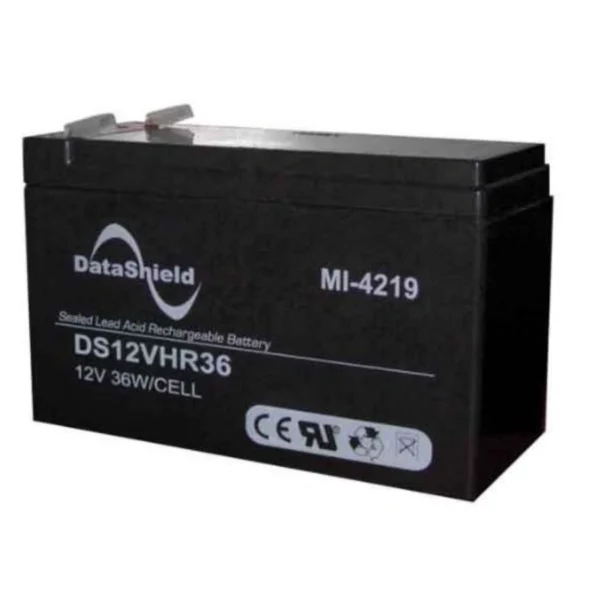 Batería De Reemplazo DATASHIELD MI-4219 / Para No Break / 12V / 9AH / Fácilmente Recargable / Duración 2 A 3 Años / Sin Mantenimiento / Color Negro - Image 1