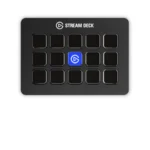 Teclado Para Streaming ELGATO STREAM DECK MK.2 / USB-A 2.0/USB-C / 15 Teclas LCD Configurables / Cable 1.5 M / Negro