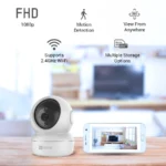 Cámara De Vigilancia EZVIZ C6N Domo / 2Mp / Micrófono Integrado / Lente De 4mm / H.264 / Ir De 10Mts / Micro SD / Para Interior / Blanco - Image 7