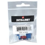 Jack INTELLINET 210737 / Cat 6 / De Impacto Keystone / 22-26 AWG / Azul - Image 3