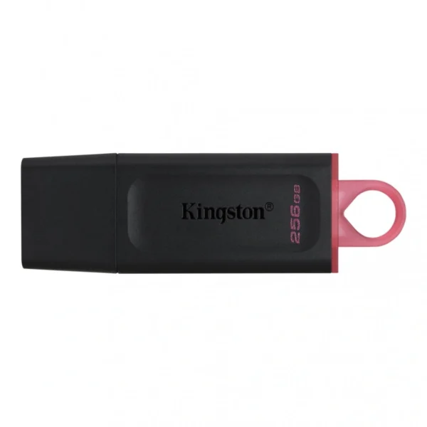 Memoria USB KINGSTON DATATRAVELER EXODIA / 256GB / USB-A 3.2 / Argolla Para Llavero / Negro - Image 3
