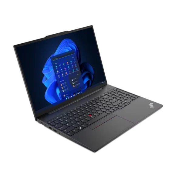 Laptop LENOVO ThinkPad E16 Gen 1 / 16" / Intel Core i7-1355U / Memoria Ram 16GB (2x8GB) DDR4 3200MHz / 512GB SSD M.2 2242 / HDMI, RJ45, USB 3.2, USB-C / Windows 11 Pro / Español / Negro - Image 2
